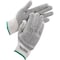 Global Industrial PVC Dot Knit Gloves, Double-Sided, Black, Medium, 1-Dozen 708351M - alternate 1